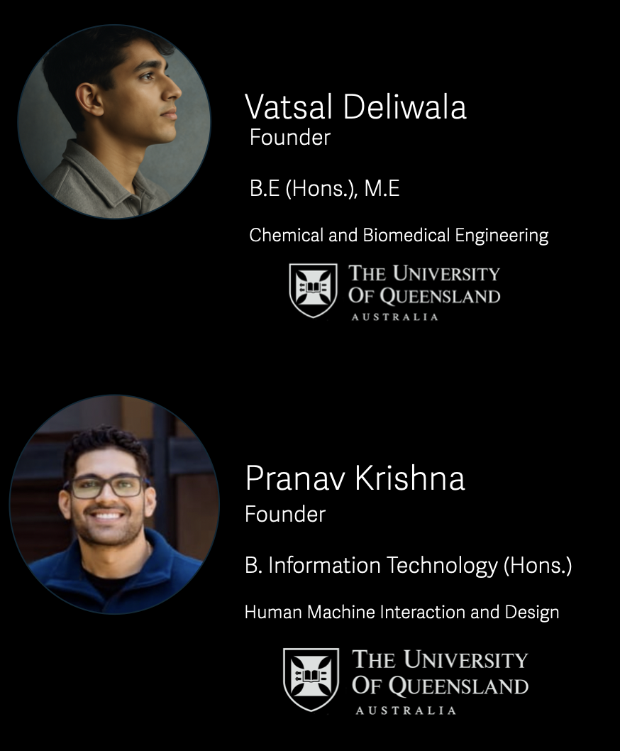 Noblle.ai Founders - Vatsal Deliwala and Pranav Krishna